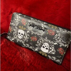 Betsey Johnson Skulls & Roses Wallet